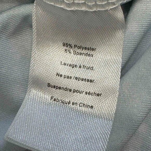 Greenside Mens Golf Polo Shirt Polyester Blend Side Slit Short Sleeves Green XL - Picture 9 of 12